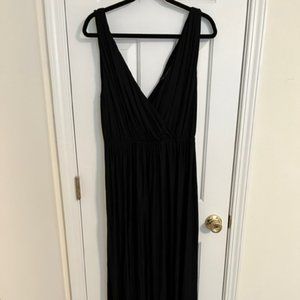 Banana Republic- Black Sleeveless Maxi Dress- Size Medium